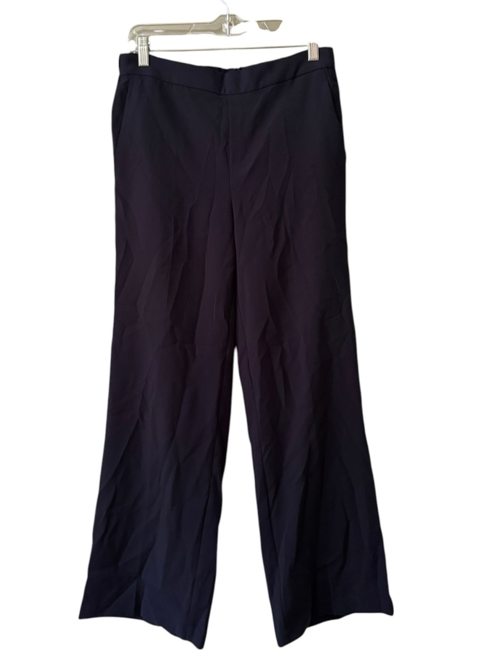 Old Navy Pull On Pants In The Navy Women Size 6 Tall Stretch Office Business